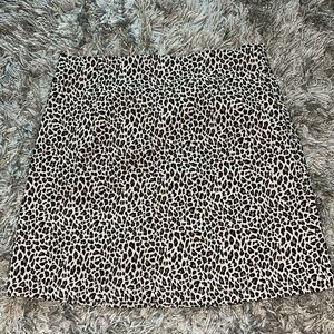Top Shop cheetah skirt